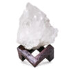 Natural Clear Quartz Specimen on Timber Stand 8cm L542 | Crystal Factory