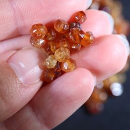 Natural Garnet Crystal Beads Parcel B815 | Crystal Factory