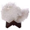 1.8kg Natural Clear Quartz Specimen on Timber Stand 8cm R630 1 Natural Clear Quartz Specimen on Timber Stand 8cm R630 | Crystal Factory