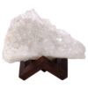 Natural Clear Quartz Specimen on Timber Stand 8cm R632 | Crystal Factory