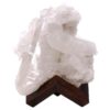 Natural Clear Quartz Specimen on Timber Stand 8cm R633 | Crystal Factory