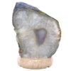 3.6kg Teal Agate Crystal Lamp with Marble Base - Green LED - S1623 2 Teal Agate Crystal Lamp with Marble Base - Green LED - S1623 | Crystal Factory
