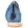 3.1kg Blue Agate Crystal Lamp with Marble Base - Blue LED - T3173 1 Blue Agate Crystal Lamp with Marble Base - Blue LED - T3173 | Crystal Factory