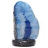 3.5kg Blue Agate Crystal Lamp with Marble Base - Blue LED - T3180 2 Blue Agate Crystal Lamp with Marble Base - Blue LED - T3180 | Crystal Factory