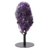 Amethyst Druze Cluster on Rotating Stand T3209 | Crystal Factory