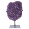 Amethyst Druze Cluster on Rotating Stand T3230 | Crystal Factory