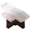 Natural Clear Quartz Specimen on Timber Stand 8cm T3233 | Crystal Factory