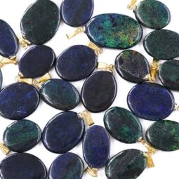 Andamooka Matrix Pendant - Oval Shape GP | Crystal Factory