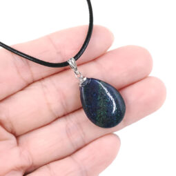 Andamooka Matrix Pendant - Pear Shape Pendant | Crystal Factory