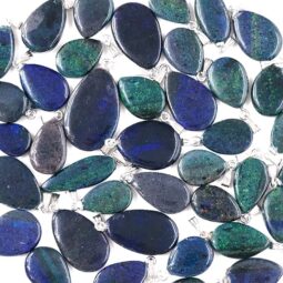 Andamooka Matrix Pendant - Pear Shape Pendant | Crystal Factory