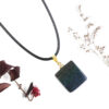 Andamooka Matrix Pendant - Rectangular Shape GP | Crystal Factory