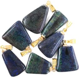 Andamooka Matrix Pendant – Trapezium Shape GP | Crystal Factory