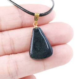 Andamooka Matrix Pendant – Trapezium Shape GP | Crystal Factory