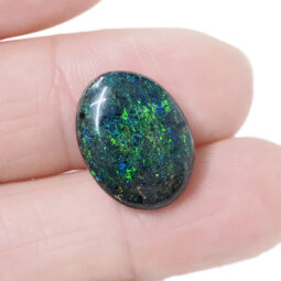Andamooka Rainbow Matrix Cabochon Stone B847 | Crystal Factory