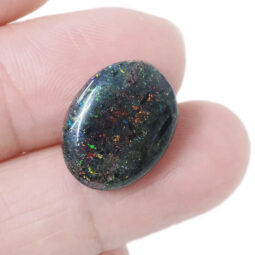 Andamooka Rainbow Matrix Cabochon Stone B848 | Crystal Factory