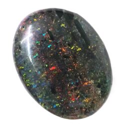 Andamooka Rainbow Matrix Cabochon Stone B848 | Crystal Factory
