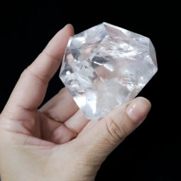 Clear Quartz Polished Crystal Set 2 Pieces B858 | Crystal Factory