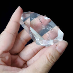 Clear Quartz Polished Crystal Set 2 Pieces B858 | Crystal Factory