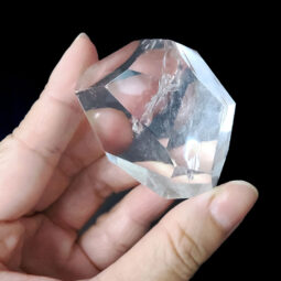 Clear Quartz Polished Crystal Set 2 Pieces B858 | Crystal Factory
