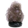 Amethyst Lamp on Marble Base - Purple LED Bulb J2210 | Crystal Factory