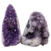 1.9kg Amethyst Polished Crystal Geode Specimen Set 2 Pieces L550 1 Amethyst Polished Crystal Geode Specimen Set 2 Pieces L550 | Crystal Factory