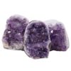 1.9kg Amethyst Polished Crystal Geode Specimen Set 3 Pieces L558 1 Amethyst Polished Crystal Geode Specimen Set 3 Pieces L558 | Crystal Factory