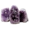 2.2kg Amethyst Polished Crystal Geode Specimen Set 3 Pieces L559 1 Amethyst Polished Crystal Geode Specimen Set 3 Pieces L559 | Crystal Factory