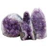 2kg Amethyst Polished Crystal Geode Specimen Set 3 Pieces L567 1 Amethyst Polished Crystal Geode Specimen Set 3 Pieces L567 | Crystal Factory