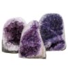 2kg Amethyst Polished Crystal Geode Specimen Set 3 Pieces L570 1 Amethyst Polished Crystal Geode Specimen Set 3 Pieces L570 | Crystal Factory