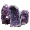 1.9kg Amethyst Polished Crystal Geode Specimen Set 3 Pieces L571 2 Amethyst Polished Crystal Geode Specimen Set 3 Pieces L571 | Crystal Factory