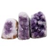 1.9kg Amethyst Polished Crystal Geode Specimen Set 3 Pieces L580 2 Amethyst Polished Crystal Geode Specimen Set 3 Pieces L580 | Crystal Factory