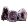 2kg Amethyst Polished Crystal Geode Specimen Set 3 Pieces L582 1 Amethyst Polished Crystal Geode Specimen Set 3 Pieces L582 | Crystal Factory