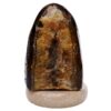 Crystal Quartz River Agate Lamp - White LED Bulb N2393 | Crystal Factory