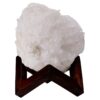Natural Clear Quartz Specimen on Timber Stand 12cm R638 | Crystal Factory