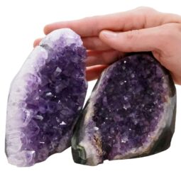 1.8kg Amethyst Polished Crystal Geode Specimen Set 2 Pieces R654 6 Amethyst Polished Crystal Geode Specimen Set 2 Pieces R653 | Crystal Factory