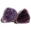 1.8kg Amethyst Polished Crystal Geode Specimen Set 2 Pieces R654 2 Amethyst Polished Crystal Geode Specimen Set 2 Pieces R654 | Crystal Factory