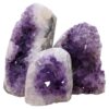 1.8kg Amethyst Polished Crystal Geode Specimen Set 3 Pieces R656 2 Amethyst Polished Crystal Geode Specimen Set 3 Pieces R656 | Crystal Factory