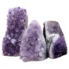 1.9kg Amethyst Polished Crystal Geode Specimen Set 3 Pieces R657 2 Amethyst Polished Crystal Geode Specimen Set 3 Pieces R657 | Crystal Factory