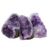 Amethyst Polished Crystal Geode Specimen Set 3 Pieces R660 | Crystal Factory