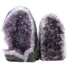 Amethyst Polished Crystal Geode Specimen Set 2 Pieces R675 | Crystal Factory