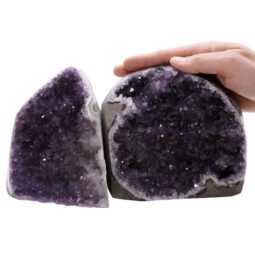 3.6kg Amethyst Polished Crystal Geode Specimen Set 2 Pieces R679 5 Amethyst Polished Crystal Geode Specimen Set 2 Pieces R679 | Crystal Factory