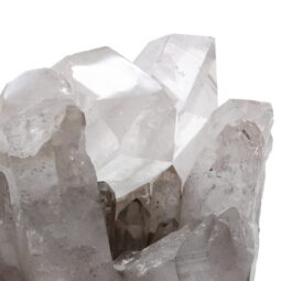 Natural Clear Quartz Specimen on Timber Stand 8cm S1629 | Crystal Factory