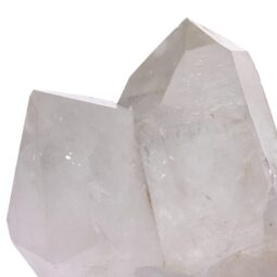 Natural Clear Quartz Specimen on Timber Stand 8cm S1631 | Crystal Factory