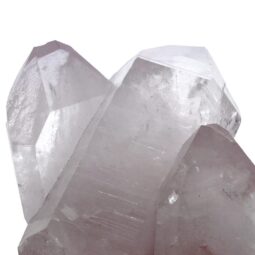 Natural Clear Quartz Specimen on Timber Stand 12cm S1641 | Crystal Factory