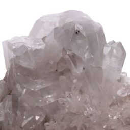 Natural Clear Quartz Specimen on Timber Stand 8cm S1642 | Crystal Factory