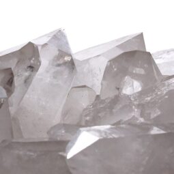 Natural Clear Quartz Specimen on Timber Stand 12cm S1644 | Crystal Factory
