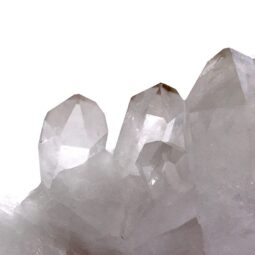 Natural Clear Quartz Specimen on Timber Stand 12cm S1644 | Crystal Factory