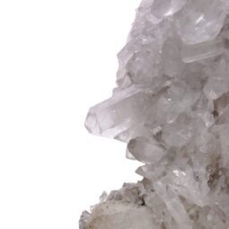 Natural Clear Quartz Specimen on Timber Stand 8cm S1647 | Crystal Factory