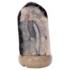 Crystal Quartz River Agate Lamp - White LED Bulb S1651 | Crystal Factory