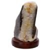 2.4kg Crystal Quartz River Agate Lamp - White LED Bulb S1654 1 Crystal Quartz River Agate Lamp - White LED Bulb S1654 | Crystal Factory